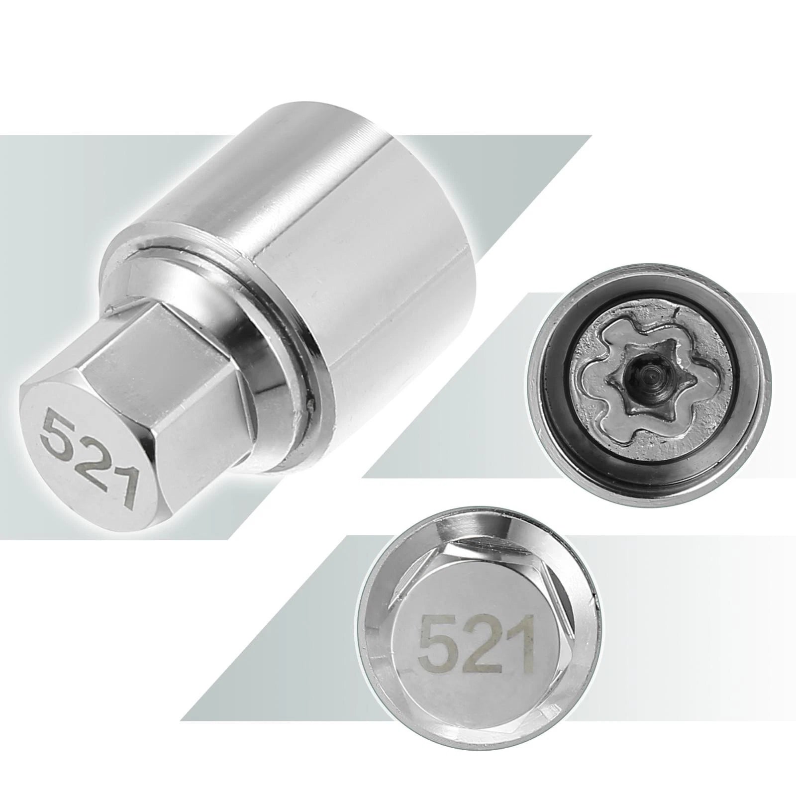 Wheel Lock Lug Nut Anti Theft Key for Volkswagen (521)
