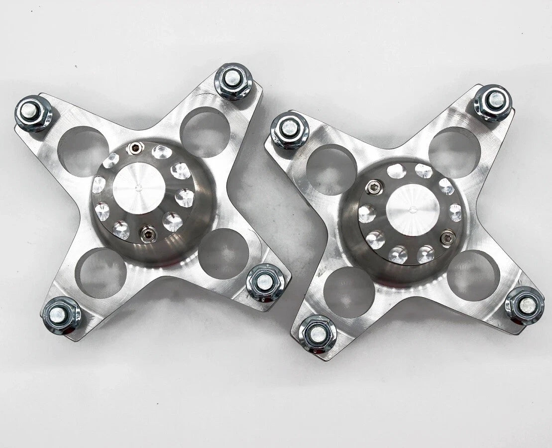 Set of 2 Billet Front Wheel Hubs for Yamaha Banshee 350 (All Years)
