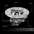 Front Wheel Bearing Hub for Chevy GMC K1500 K2500 K3500 (1995–2000)