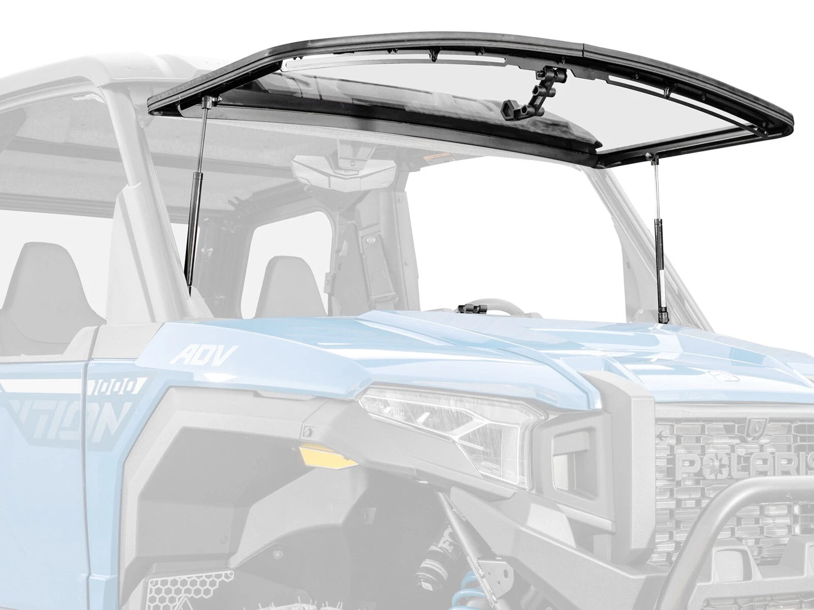 Scratch-Resistant Flip Windshield for Polaris Xpedition (2024+)