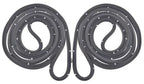 Door Frame Weatherstrip Seals Replacement Kit for 1961-1964 GM Full Size Sedan