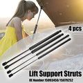 Set of 4 Rear Window Glass & Tailgate Lift Support Gas Struts for Buick Rainier (2004–2007)