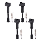 Ignition Coil and Spark Plug Set for Ford Fusion Escape (2014–2020)