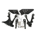 Front Driver Footpegs Bracket for Kawasaki Ninja ZX-6R ZX636 (2005-2008)