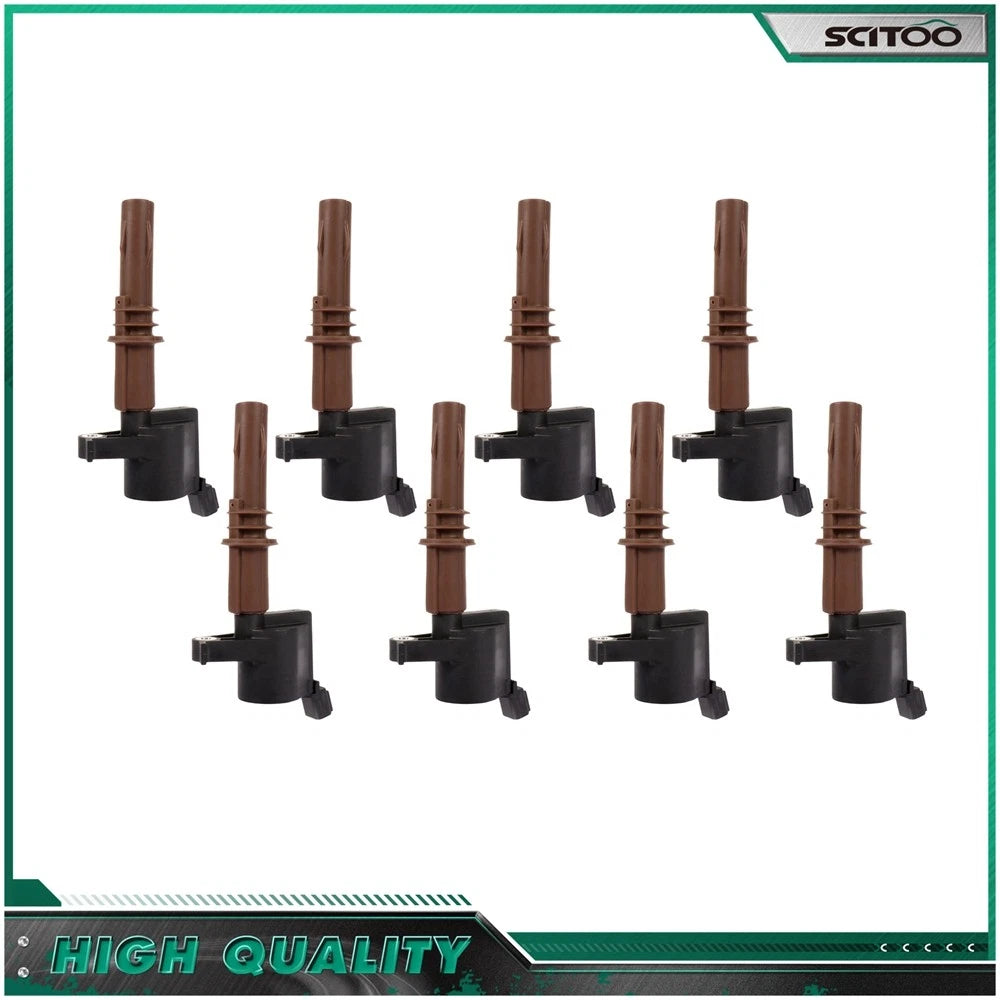 Set of 8 Ignition Coils for Ford F-150 Mustang Explorer Expedition Lincoln Navigator