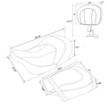 Seat & Backrest Set for Harley Touring (2009–2023)