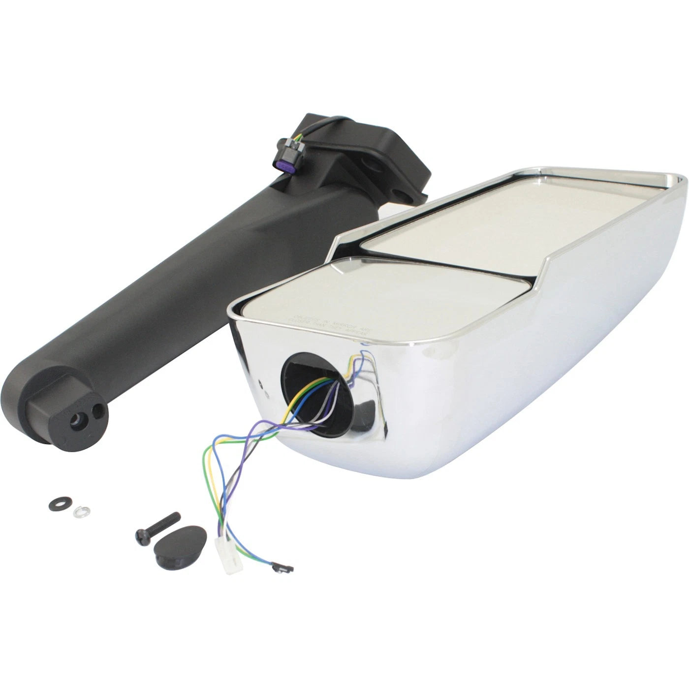 Passenger Side Power Heated Chrome Mirror for Chevrolet C4500 Kodiak (2003–2009)