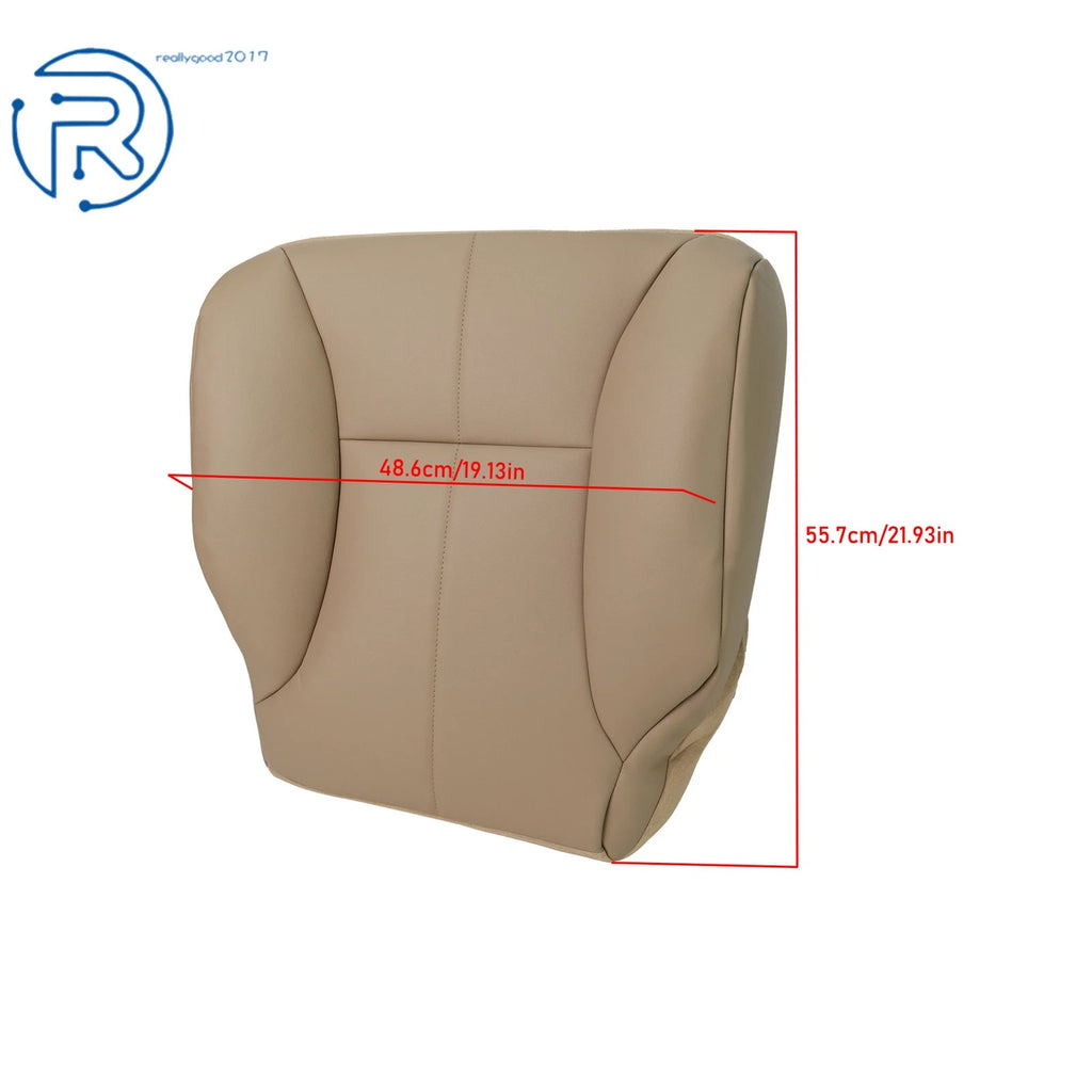 Driver Bottom Seat Cover for Dodge Ram 1500 2500 3500 (1998-2002) Leather