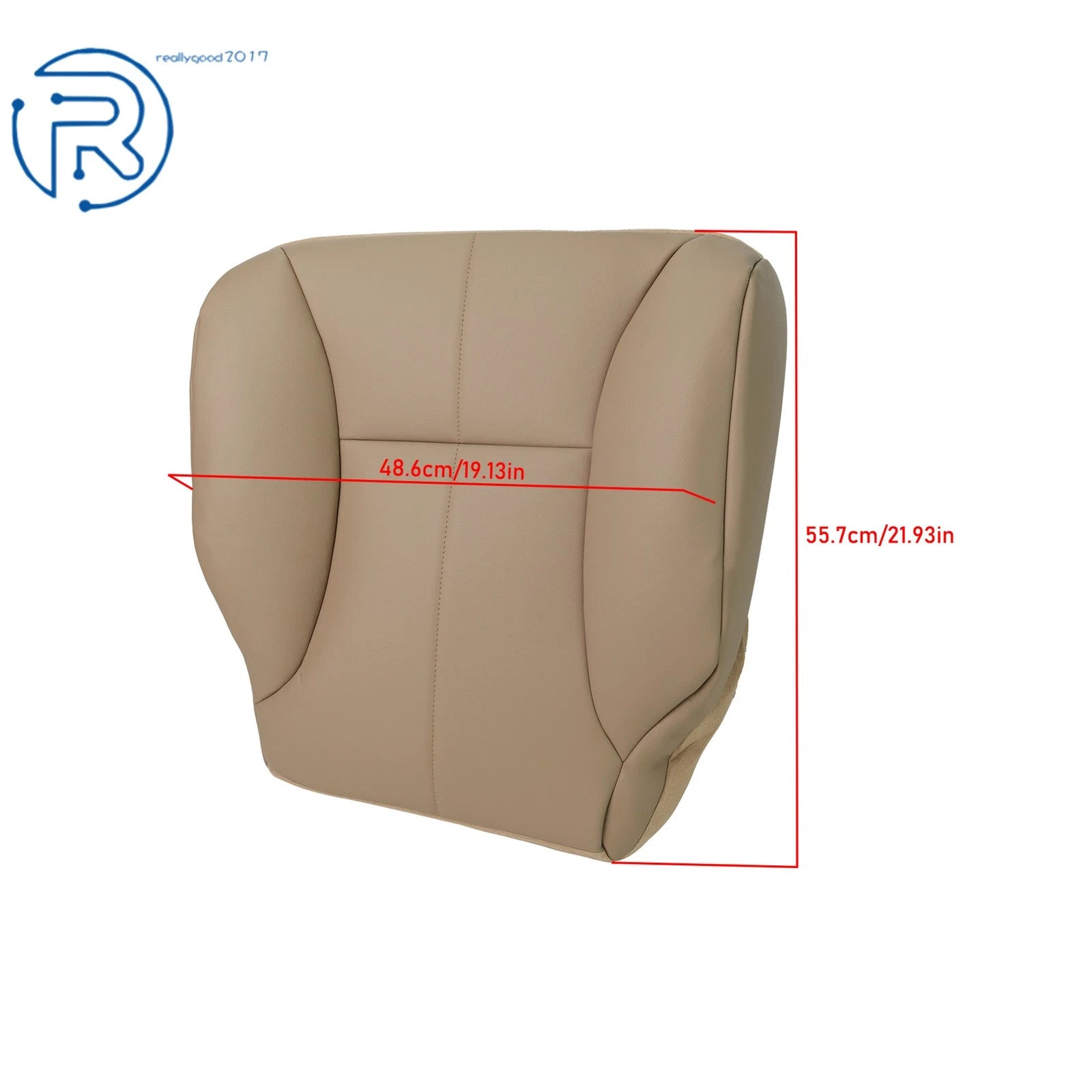 Driver Bottom Seat Cover for Dodge Ram 1500 2500 3500 (1998-2002) Leather