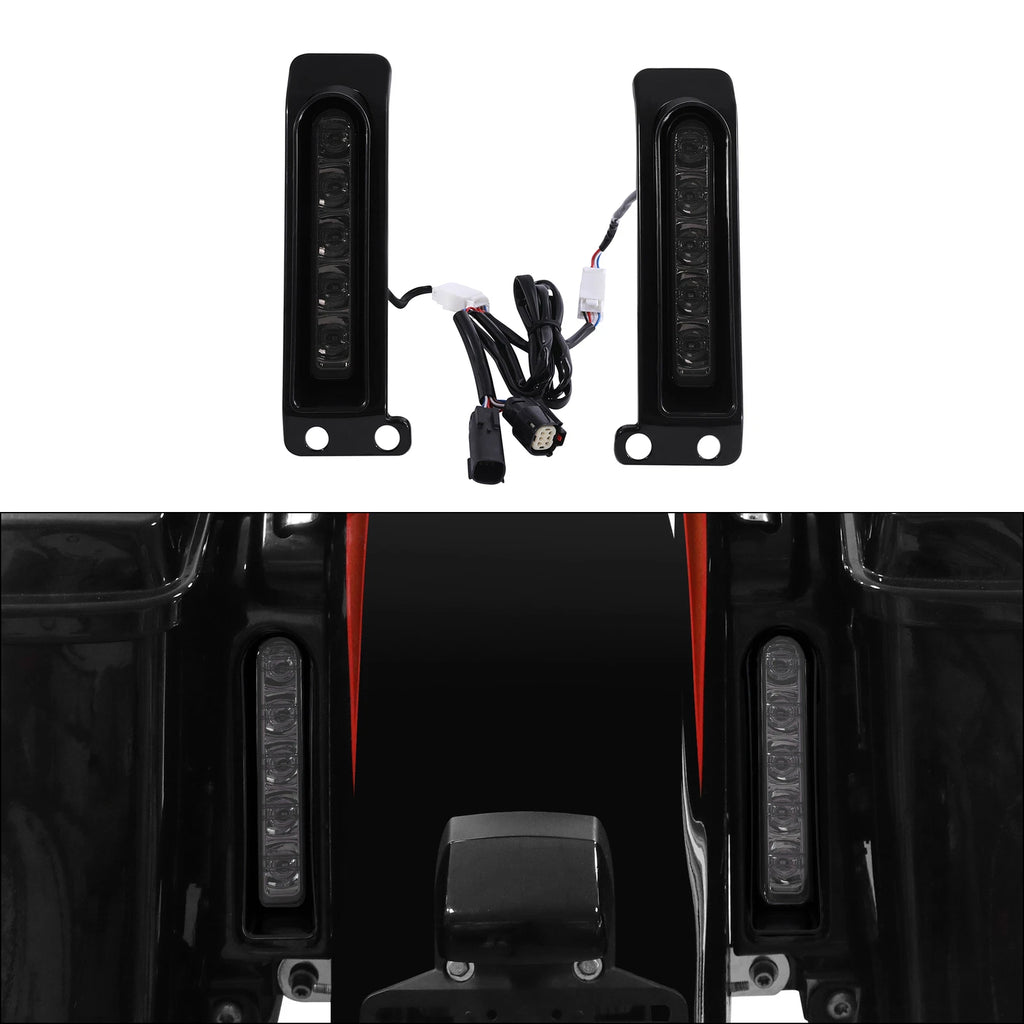 LED Saddlebags Inserts for Harley Road Glide King (2014–2023)
