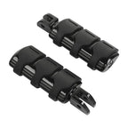 Black Front Rider Driver Footpeg Pegs for Harley Softail Low Rider (2018-2025)