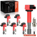 6X Ignition Coils & 6X Iridium Platinum Spark Plugs for Honda Acura 