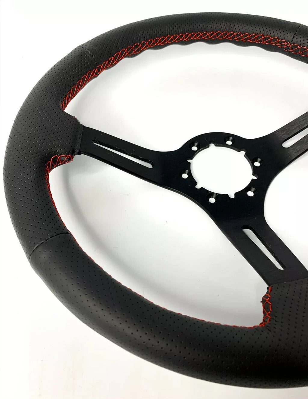 14 Inch Perforated Steering Wheel for Ford Mustang (2015–2023)