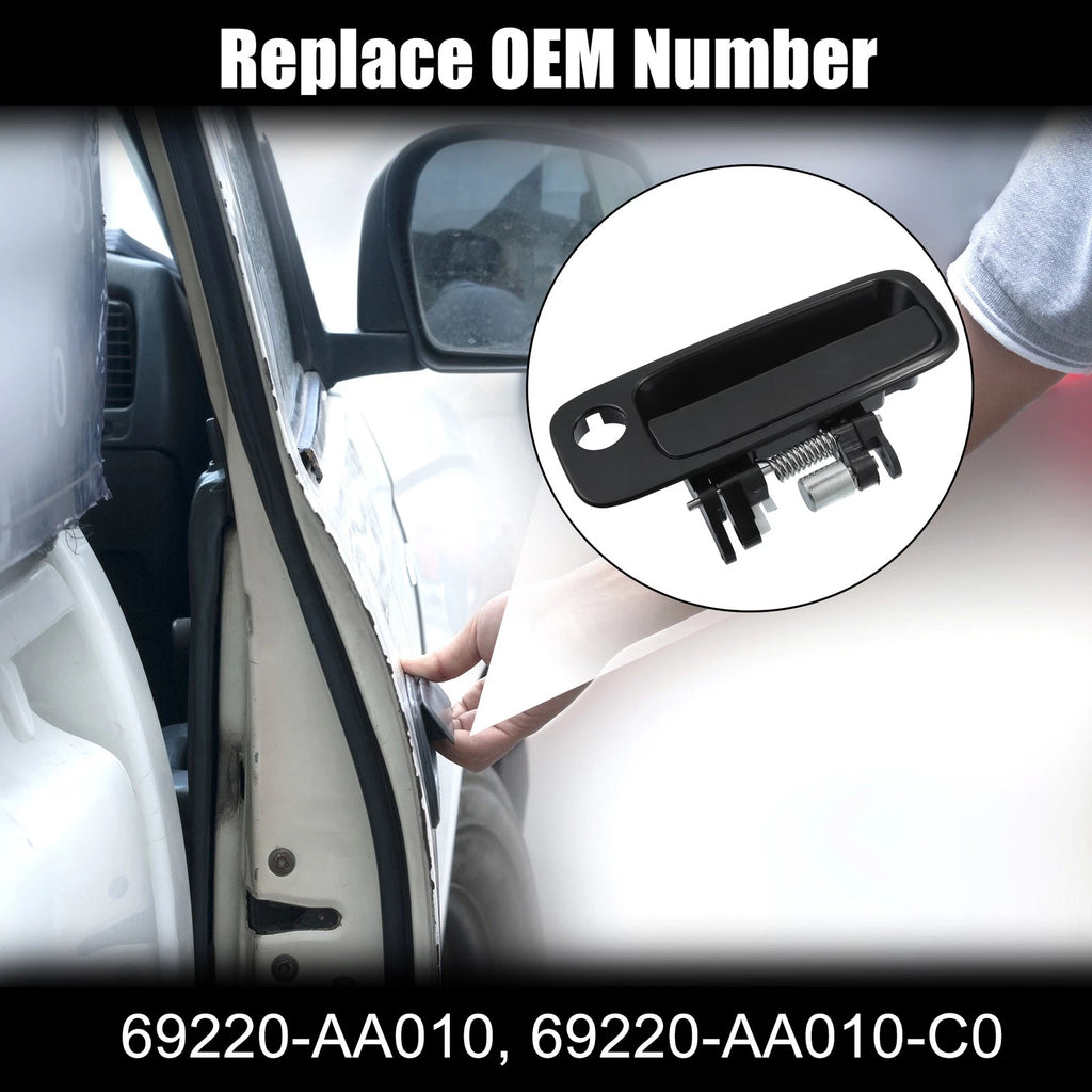 Front Left Driver Side Door Handle for Toyota Camry (1997–2001) Black