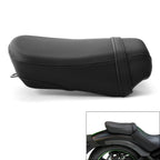Black Passenger Pillion Rear Seat for Kawasaki Vulcan S 650 (2015-2025)