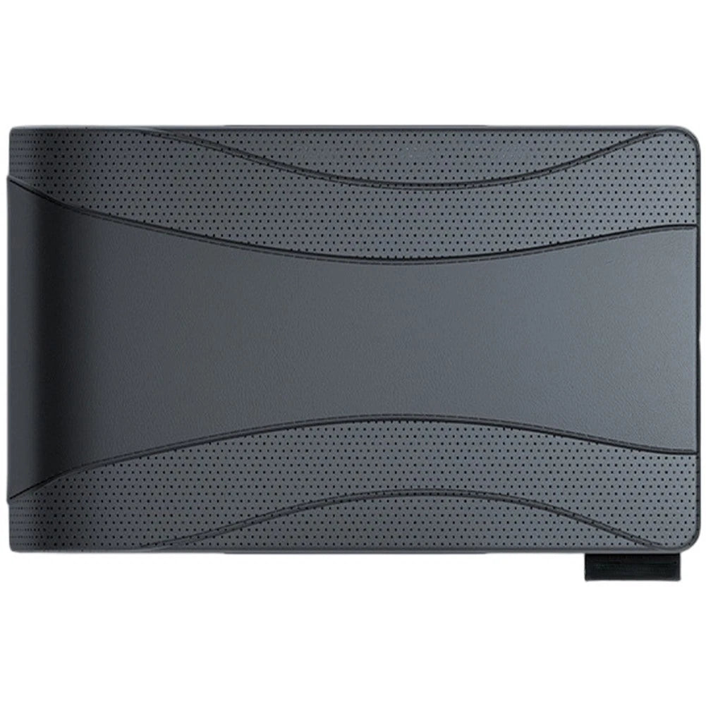 Leather Armrest Pad for Car with Memory Foam Cushion (Universal Fit)