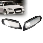 Headlamp Cover Pair for Audi A4 B8 (2009–2012)
