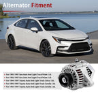 Alternator for Toyota Corolla, GEO Prizm, Celica (1993-1997)
