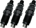 3 Fuel Injectors 6687911 6672405 for Bobcat S70 (2013–2023) Kubota V1205 V1305 V1505