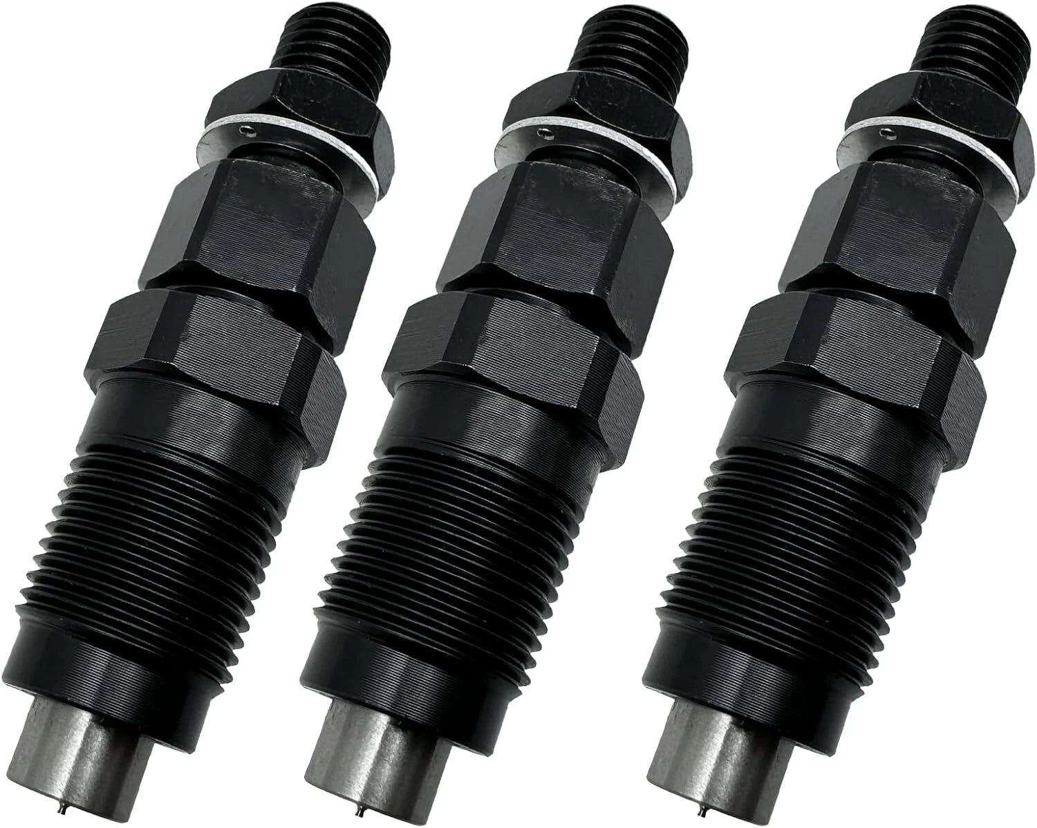 3 Fuel Injectors 6687911 6672405 for Bobcat S70 (2013–2023) Kubota V1205 V1305 V1505