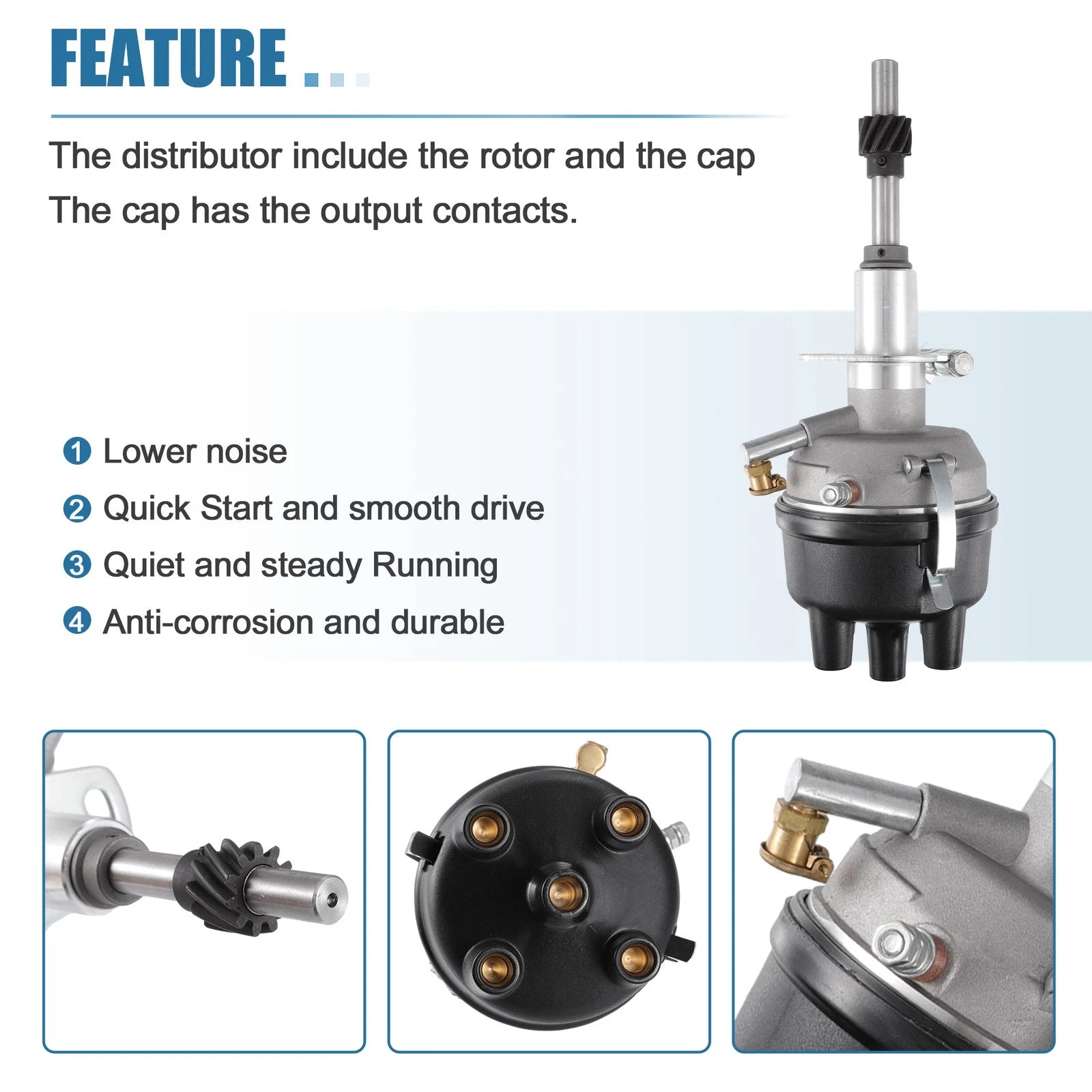 Tractor Distributor for Ford 8N (1939–1947) Replaces 8N12100B