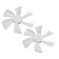 2X Exhaust Vent Fan Blades for RV Trailer Camper (6 Inch)