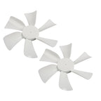 2X Exhaust Vent Fan Blades for RV Trailer Camper (6 Inch)