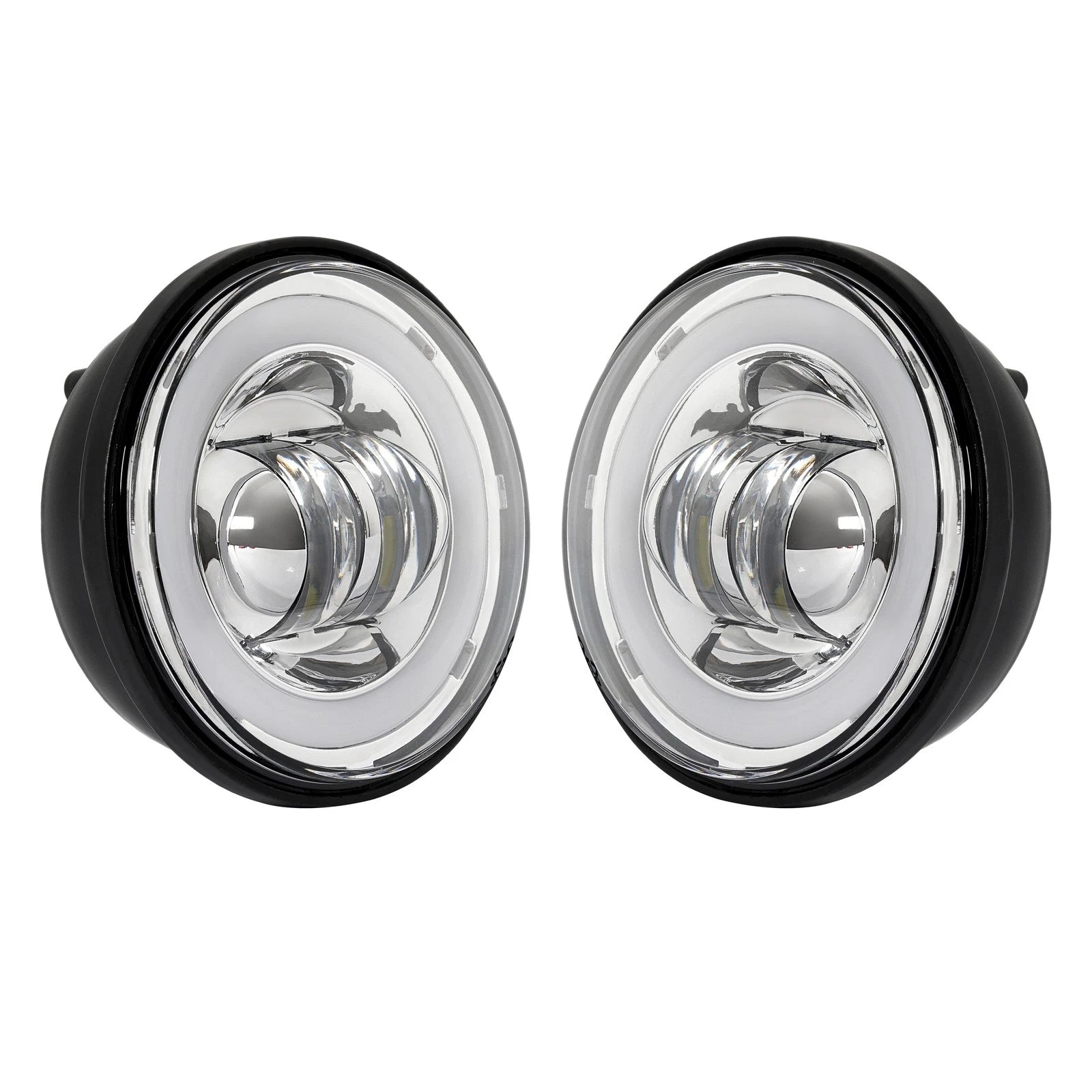 4.5" LED Fog Light for Harley Touring Street Glide Road King (1994–Present)
