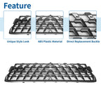 Front Lower Hood Bumper Grille for Lexus GX460 (2014-2022) Chrome Silver Tone