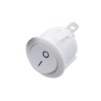 2X 12V Round Rocker Switch ON/OFF 2 Pin SPST for Boats