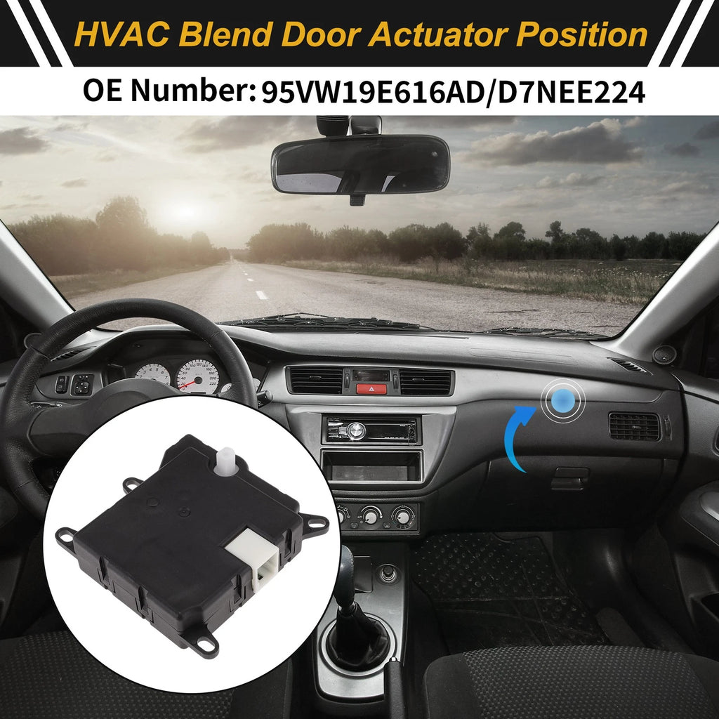 HVAC Heater Blend Door Actuator for Ford Transit (2015–2023) No. 95VW19E616AD