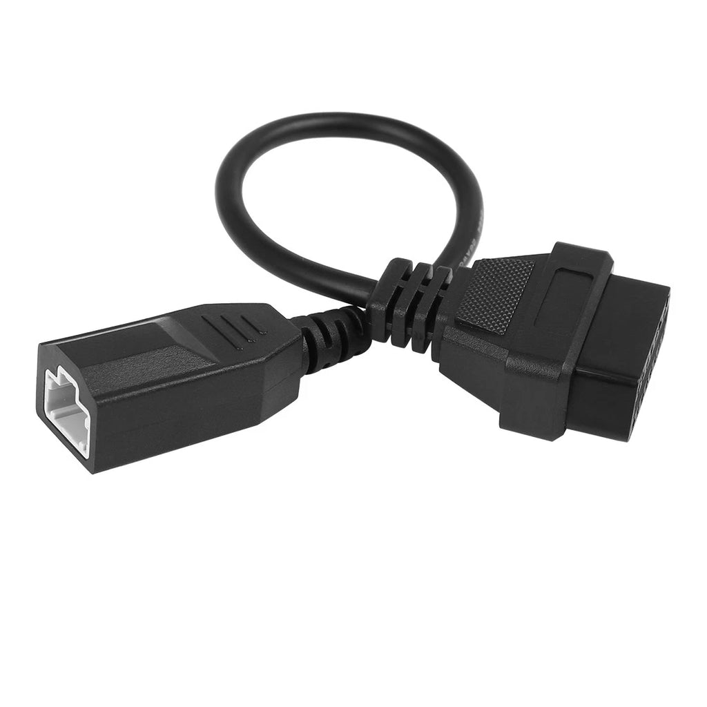 OBD2 Diagnostic Connector Cable for Honda (DC 12V 3 Pin to 16 Pin)