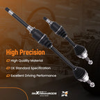 Set of 2 AWD Front Left Right CV Axle Shafts for Dodge Durango Jeep Grand Cherokee (2011–2021)