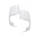 White Wing Mirror Covers for Ford Transit Tourneo (2014-2023)