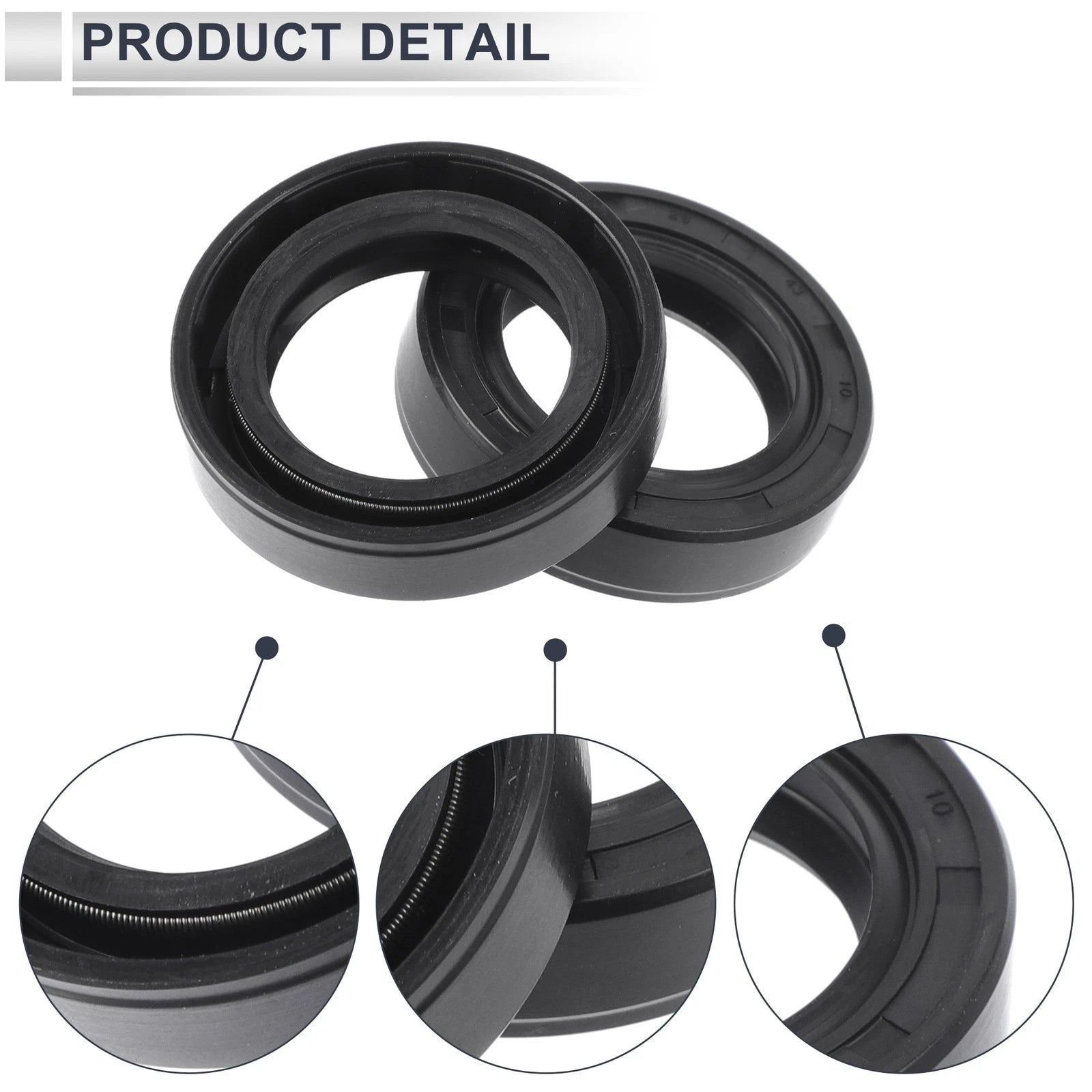 Set of 5 Oil Seal Rotary Shaft Seal TC Ring 28x43x10mm Nitrile Rubber