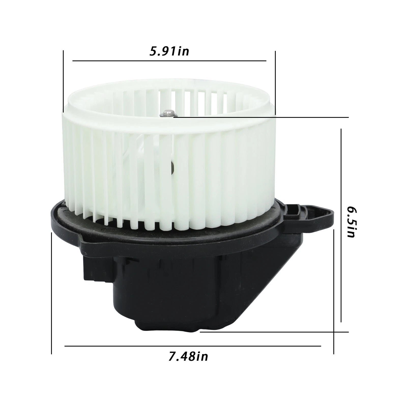 Front AC Heater Blower Motor for Jeep Grand Cherokee, Dodge Ram 1500 2500 3500 (1999–2021)
