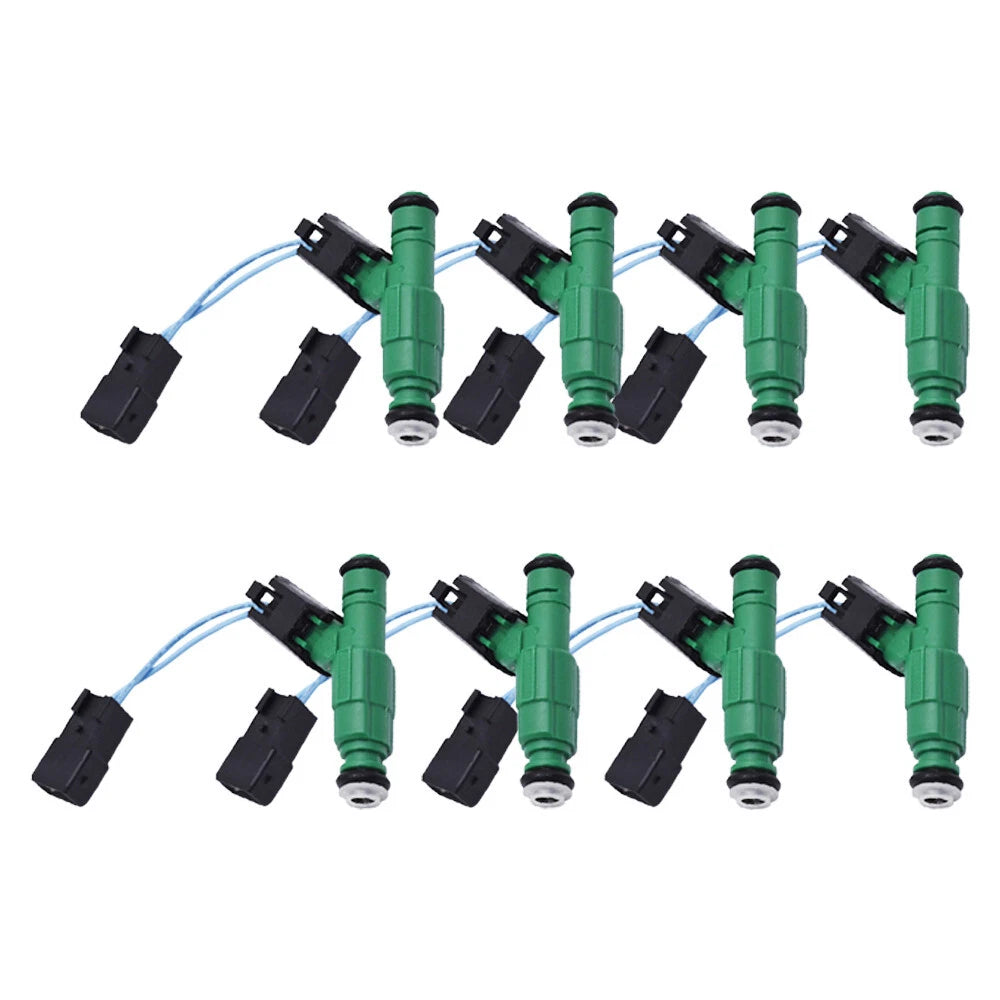 Set of 8 Flow Matched Fuel Injectors for Dodge (1996–1999)