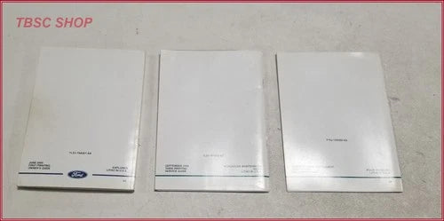 Owners Manual Collection with Inserts for Ford Explorer (2001)