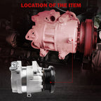 A/C Compressor for Pontiac Grand Am Montana Trans Sport (1996–2005)