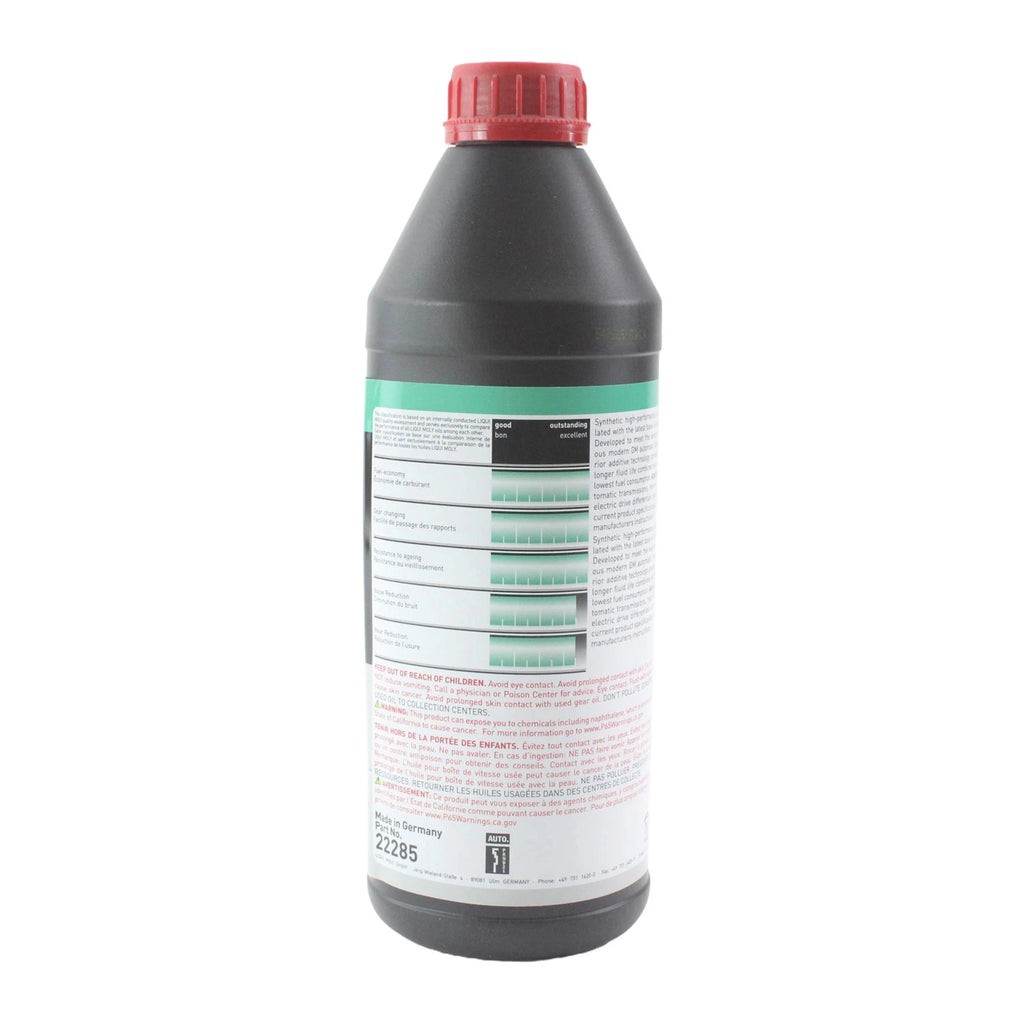 Set of 7 Liqui Moly Top Tec ATF 1820 Automatic Transmission Fluid (1L each)