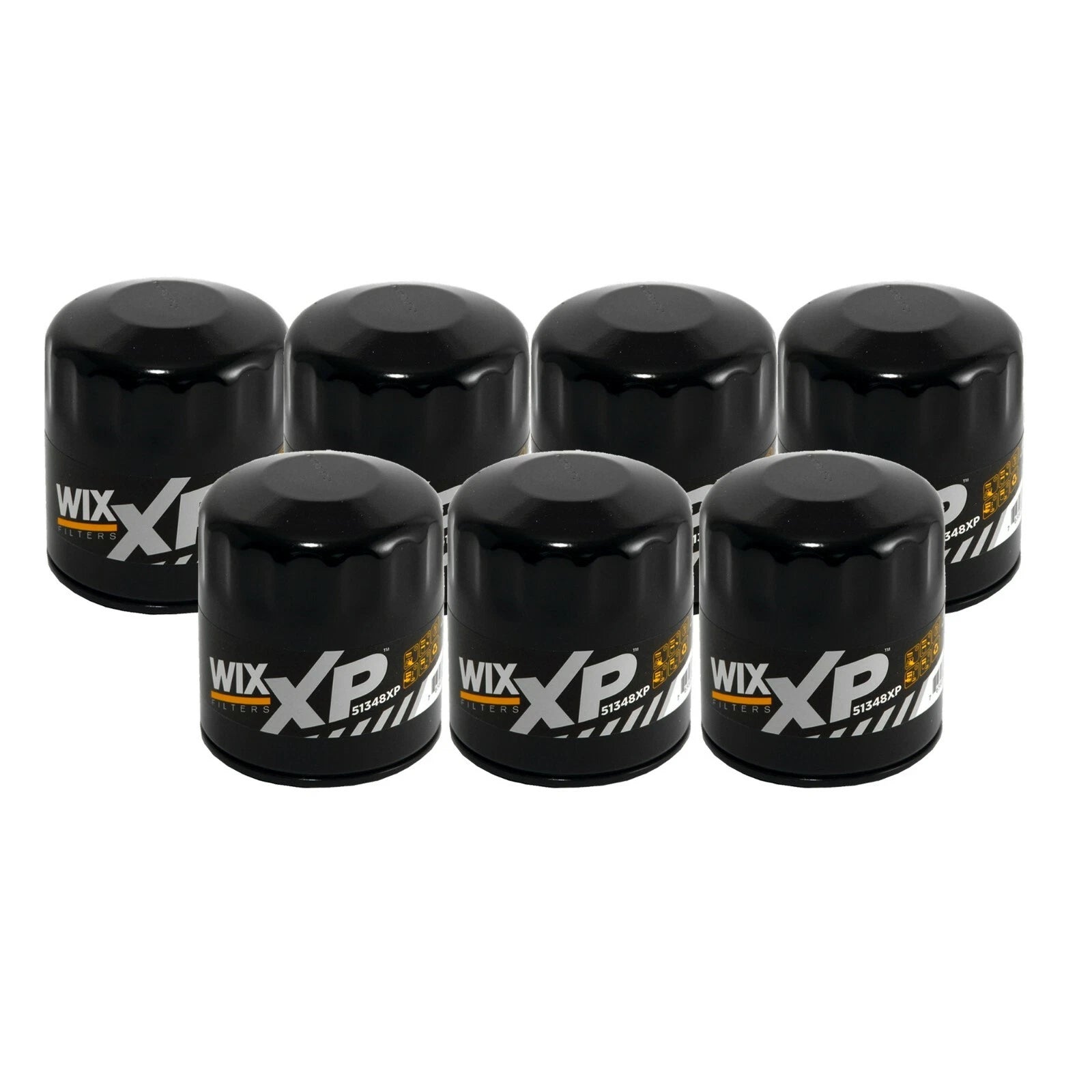 Set of 7 Engine Oil Filters for Chevy Chrysler Dodge Ford GMC Jaguar Jeep