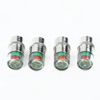4x Valve Tyre Cap Dust Monitor Tire Pressure 38-32-36 PSI Sensor for Car Auto