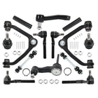 Set of 4 Control Arms Tie Rods Sway Bar for Ford F-150 F-250 Expedition