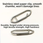 Swivel Lure Connector for Stainless Steel (5.3x0.6x0.8cm)