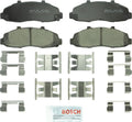 Bosch Front QuietCast Ceramic Brake Pads w/ Hardware for