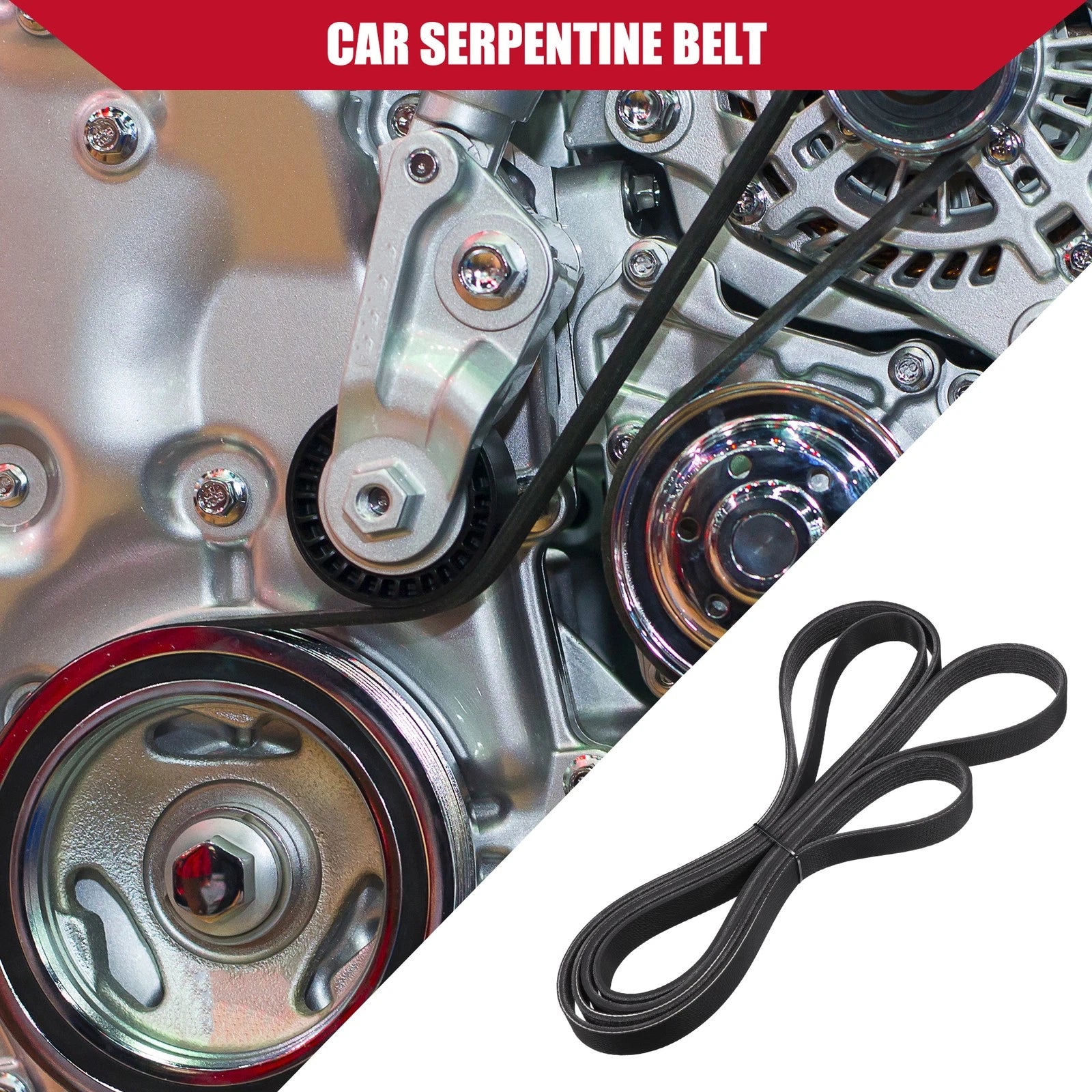 Serpentine Belt No. AB396C301AB for Ford Ranger (2012–2020)