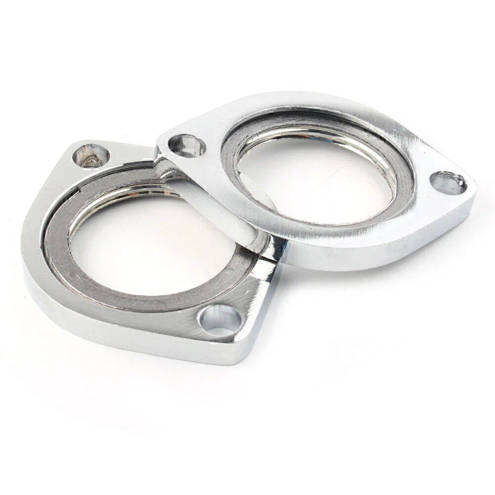Exhaust Flange Kit with Gasket for Dyna Road Glide Electra Glide