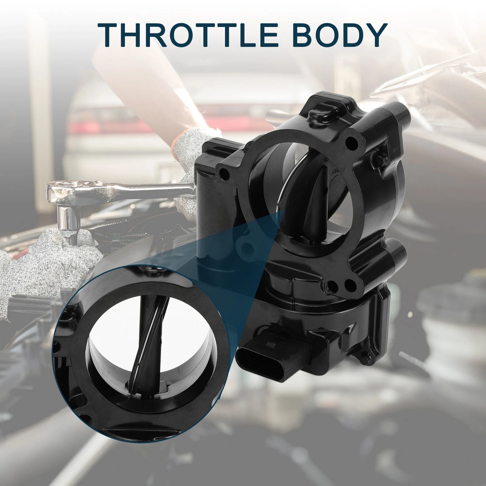 Throttle Body Actuator No.03C128063A for Audi A1, VW Beetle (2011–2015)