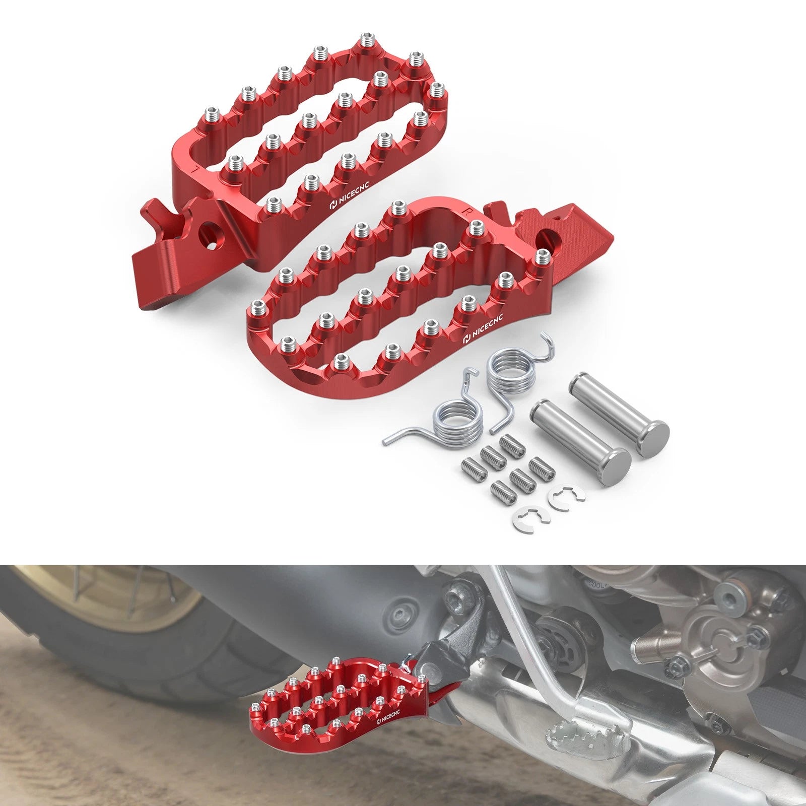 Foot Pegs for Honda CRF1100L Africa Twin (2020–2026)