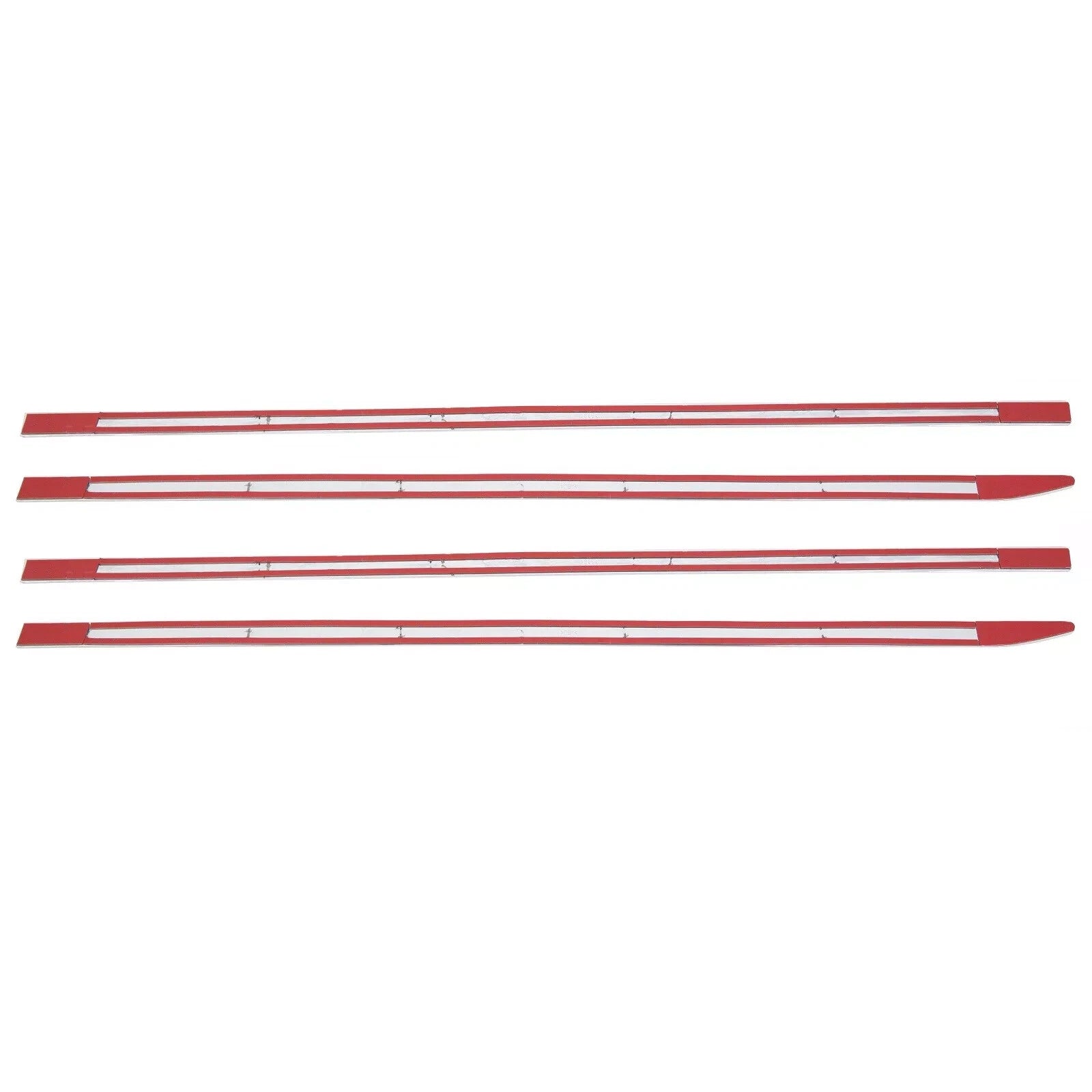 Set of 4 Chrome Body Side Molding Trim for Dodge Ram 1500 (2019–2025)